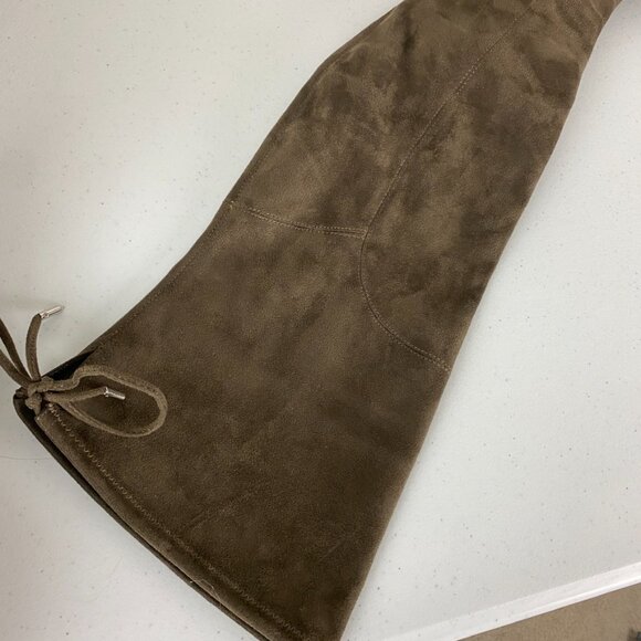 Marc Fisher Over the Knee Boots Suede Brown Pointed Toes Womens 8 - Picture 3 of 8